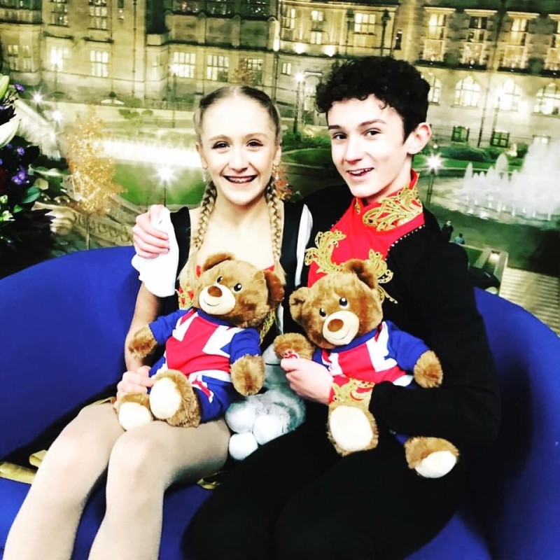 Other image for Young skaters dancing for glory at championships